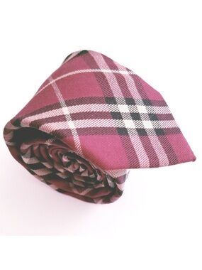 BRAND NEW Salt & Dapper Maroon Red Burgundy Plaid Tie